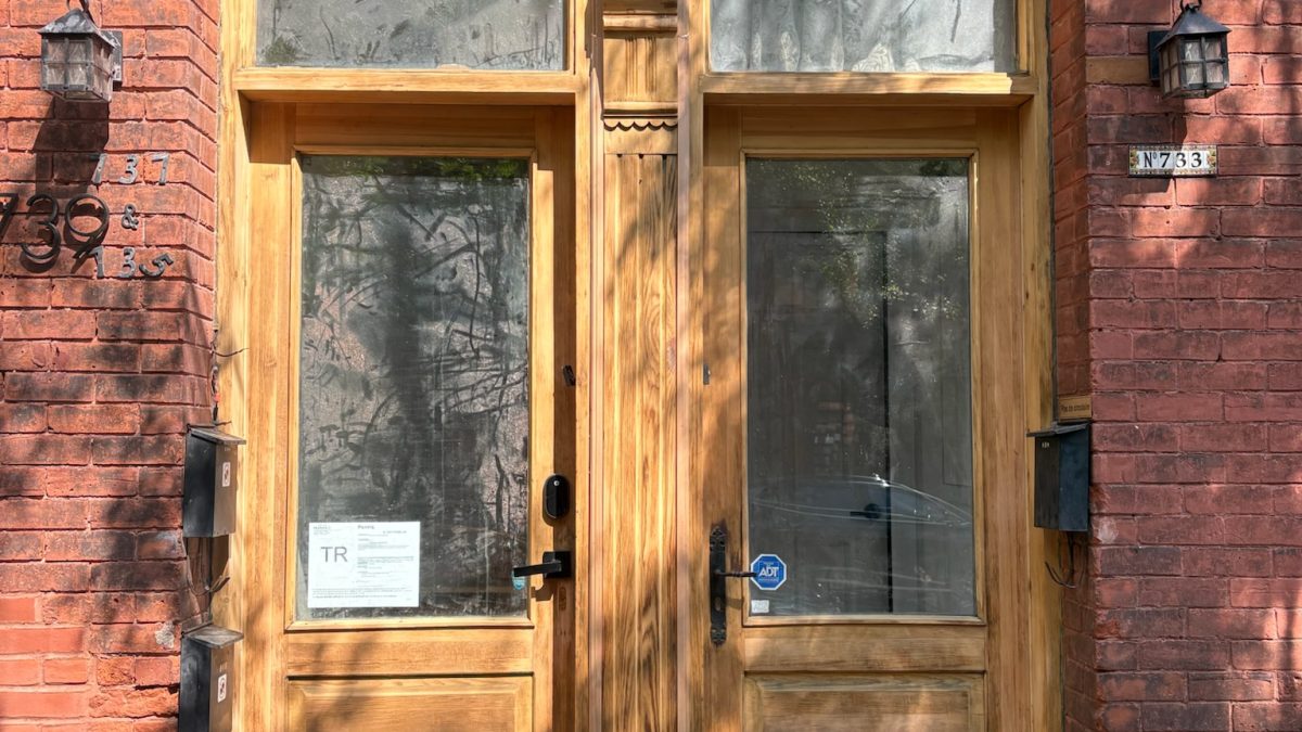 "Artisan restauration porte bois Rosemère avant/après Rive-Nord Québec"