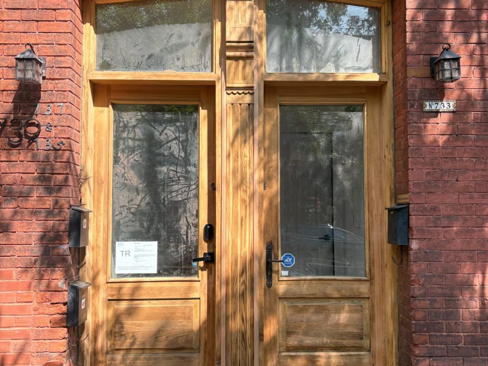 "Artisan restauration porte bois Rosemère avant/après Rive-Nord Québec"
